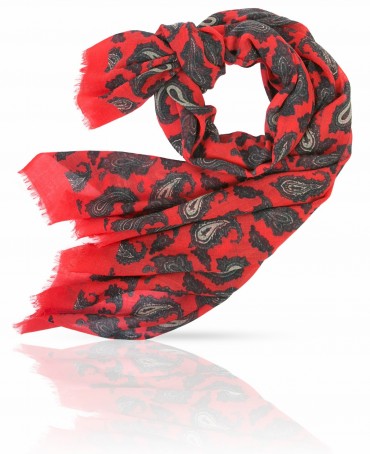 Палантин Унисекс W55.P2-SKOP140/POPPY